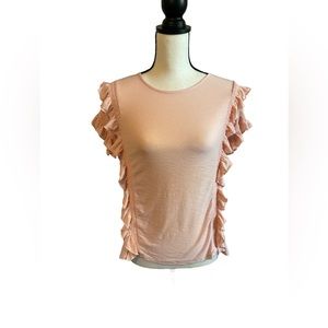 Vince Camuto Ruffled Top Size S